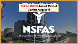 Mark Your Calendars: NSFAS August Allowance of R5,200 Set for August 19, 2025—Ensure Your Details for a Speedier Payment