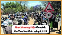 Attention Beneficiaries: SASSA Biometric Verification Changes Start August 2025 – Don’t Risk Losing Your R2,315 Old Age Grant