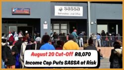 Urgent Alert: SASSA Grants to Cease for Earners Above R8,070 After August 20 Deadline