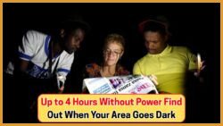 Discover August's Stage 4 Load Shedding Schedule: Area-Specific Blackout Times Announced