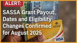 Discover the Latest SASSA August 2025 Grants: Essential Payment Dates and Eligibility Updates Released