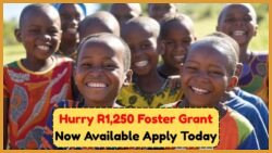 Act Now: Apply for the R1,250 Foster Child Grant for August 2025 with SASSA Today!
