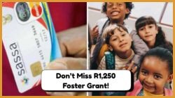 Foster Child Grant Alert: R1,250 Payment Arriving August 17, 2025 – Watch for Official SMS Confirmation