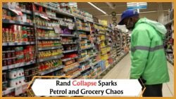 South African Rand Plummets to R18.23 per Dollar This August – Brace for Major Price Hikes in Petrol, Groceries, and Electricity