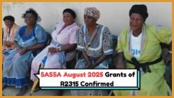 Discover the Details: SASSA Confirms R2,315 Payment for Seniors This August 2025