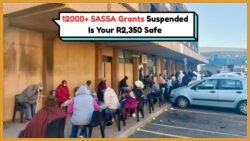 Urgent: Over 12,000 SASSA Grants Suspended Before August 10 – Ensure Your R2,350 Payment by Verifying Now!