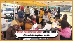 August 2025 SASSA R560 Grant Payment Schedule Unveiled: How to Resolve Delays
