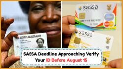 Urgent Alert: Verify Your ID by 15 August to Ensure Continued SASSA Payments!