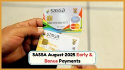 SASSA Unveils Exciting Bonus and Early Payouts for August 2025 Grants – Act Now!