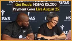 NSFAS R5,200 August Allowance Released on August 25: Check Your Payment Status Online Now